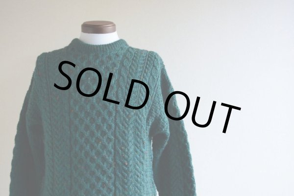 画像5: Carraig Donn フィッシャーマンセーター　 MADE IN IRELAND　 表記M  (5)