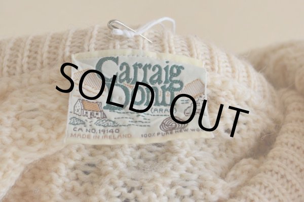 画像11: Carraig Donn フィッシャーマンセーター  MADE IN IRELAND  表記L  (11)