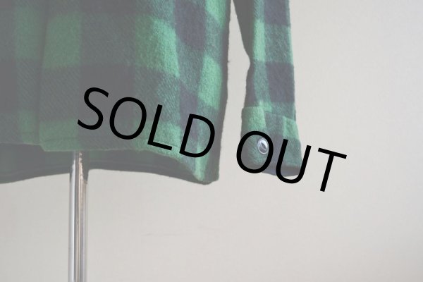 画像10: 1960s HUDSON'S BAY CO. ウールシャツ　 表記M  (10)