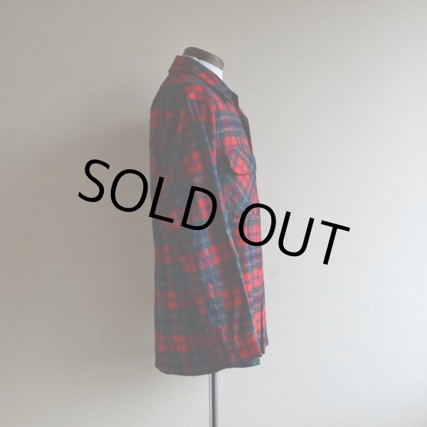 画像2: 1970s PENDLETON ウールシャツ  表記M  (2)