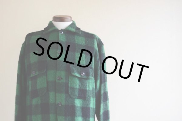 画像5: 1960s HUDSON'S BAY CO. ウールシャツ　 表記M  (5)