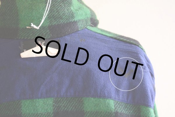 画像14: 1960s HUDSON'S BAY CO. ウールシャツ　 表記M  (14)