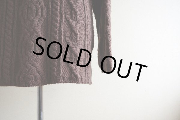 画像8: ARAN CRAFTS フィッシャーマンセーター　 MADE IN IRELAND　 表記M  (8)