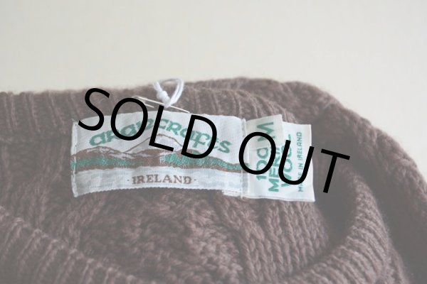 画像12: ARAN CRAFTS フィッシャーマンセーター　 MADE IN IRELAND　 表記M  (12)