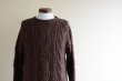 画像5: ARAN CRAFTS フィッシャーマンセーター　 MADE IN IRELAND　 表記M  (5)