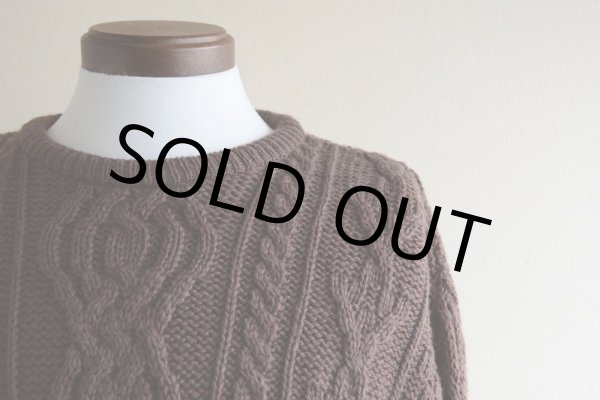 画像6: ARAN CRAFTS フィッシャーマンセーター　 MADE IN IRELAND　 表記M  (6)