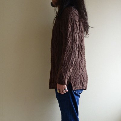 画像2: ARAN CRAFTS フィッシャーマンセーター　 MADE IN IRELAND　 表記M 