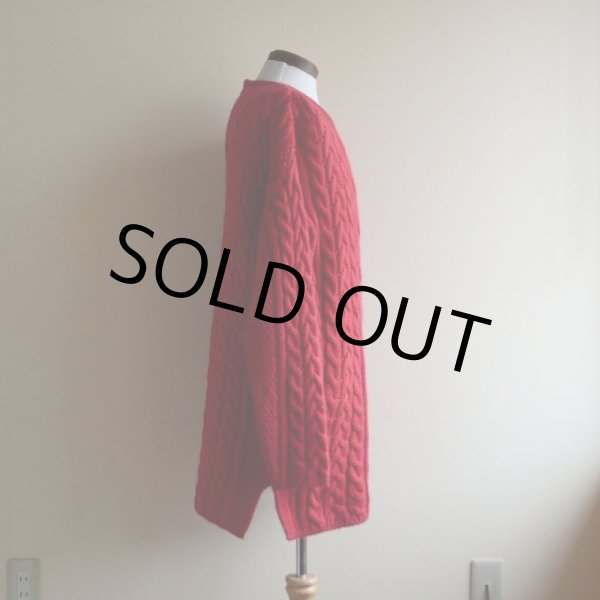 画像2: ARAN CRAFTS フィッシャーマンセーター　 MADE IN IRELAND　 表記L  (2)
