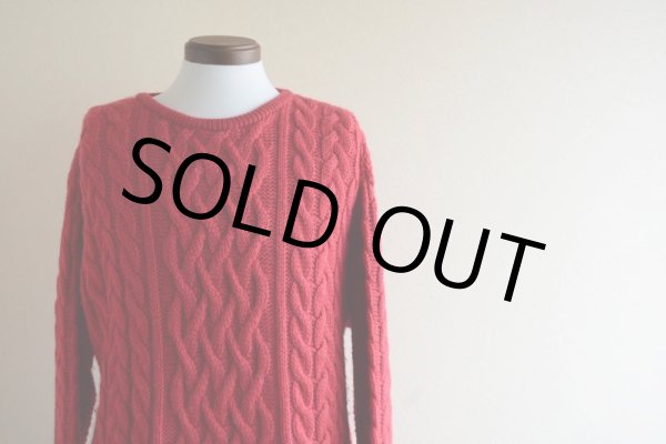 画像5: ARAN CRAFTS フィッシャーマンセーター　 MADE IN IRELAND　 表記L  (5)
