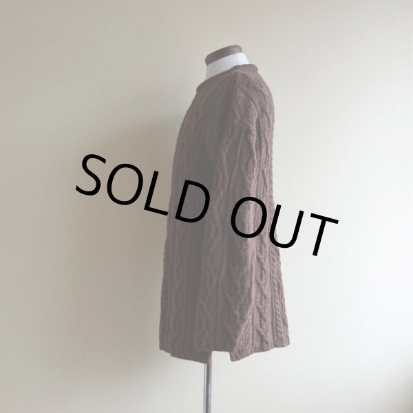 画像4: ARAN CRAFTS フィッシャーマンセーター　 MADE IN IRELAND　 表記M  (4)