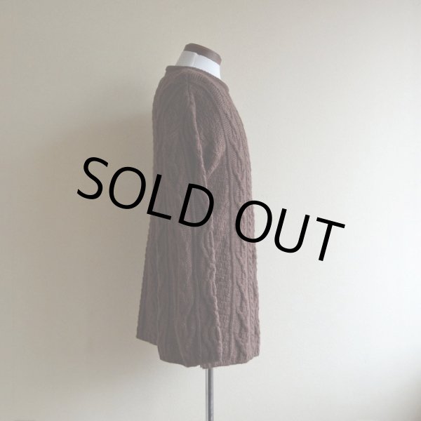 画像2: ARAN CRAFTS フィッシャーマンセーター　 MADE IN IRELAND　 表記M  (2)