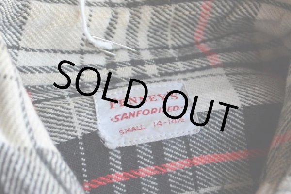 画像18: 1960s PENNEY'S ヘビーネルシャツ　 表記S  (18)