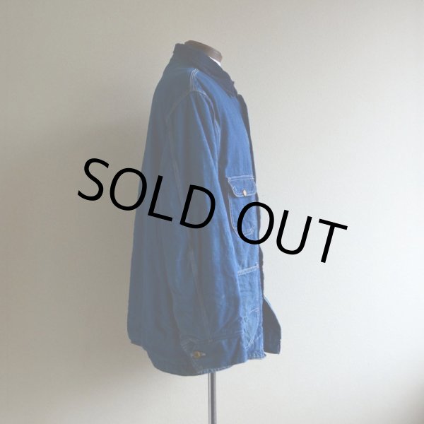 画像2: 1960s SEARS 裏ブランケット付きデニムカバーオール  表記42  (2)