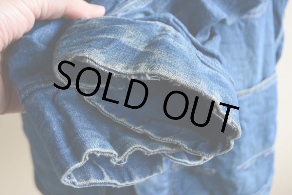 画像13: 1960s SEARS 裏ブランケット付きデニムカバーオール  表記42  (13)