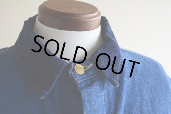 画像7: 1960s SEARS 裏ブランケット付きデニムカバーオール  表記42  (7)