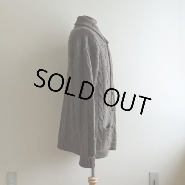 画像2: Polo RalphLauren ショールカラーカーディガン　 表記L  (2)