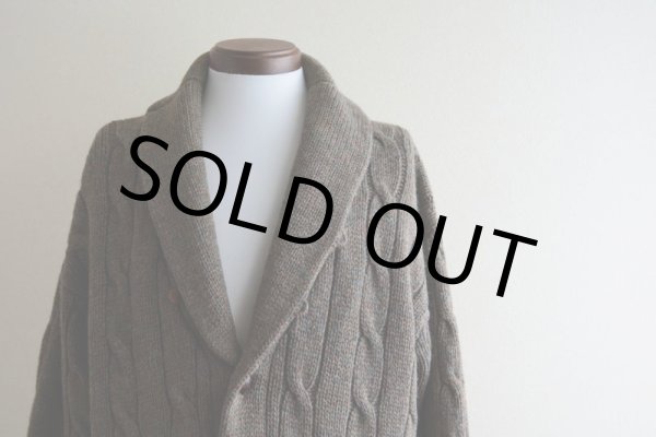 画像7: Polo RalphLauren ショールカラーカーディガン　 表記L  (7)