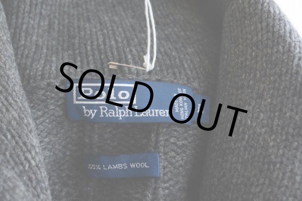 画像11: Polo RalphLauren ショールカラーカーディガン　 表記L  (11)