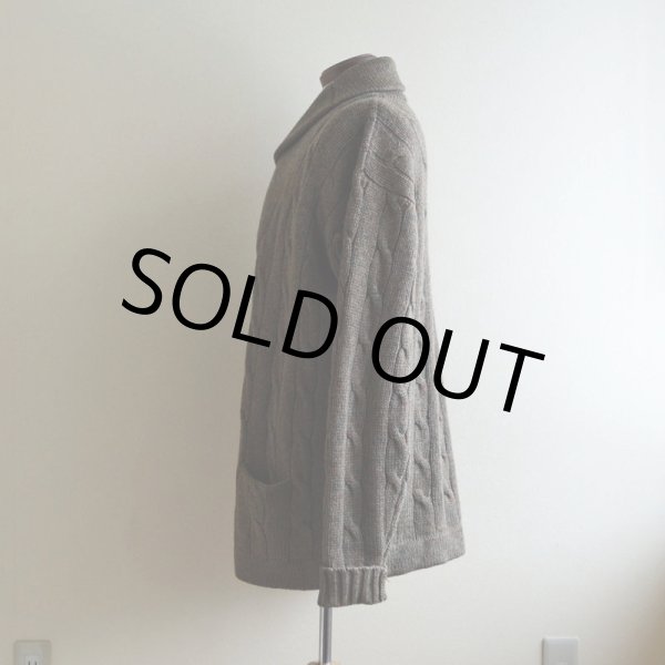 画像4: Polo RalphLauren ショールカラーカーディガン　 表記L  (4)