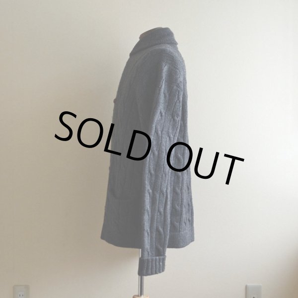 画像4: Polo RalphLauren ショールカラーカーディガン　 表記L  (4)