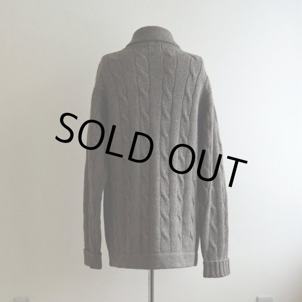 画像3: Polo RalphLauren ショールカラーカーディガン　 表記L  (3)