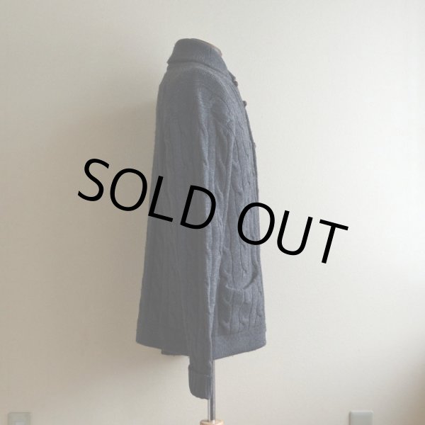 画像2: Polo RalphLauren ショールカラーカーディガン　 表記L  (2)