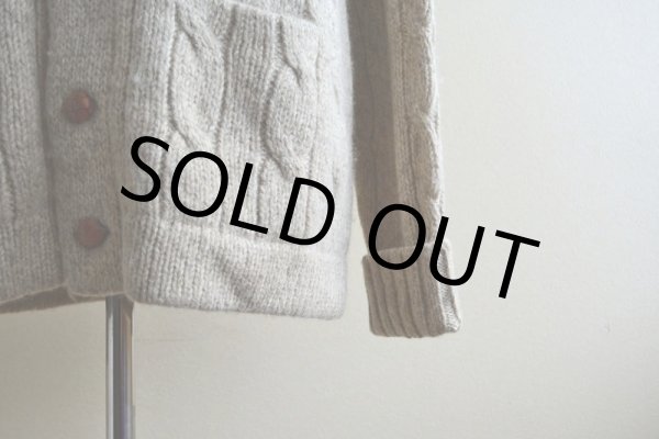 画像10: Polo RalphLauren ショールカラーカーディガン　 エルボーパッチ付き　 表記L  (10)