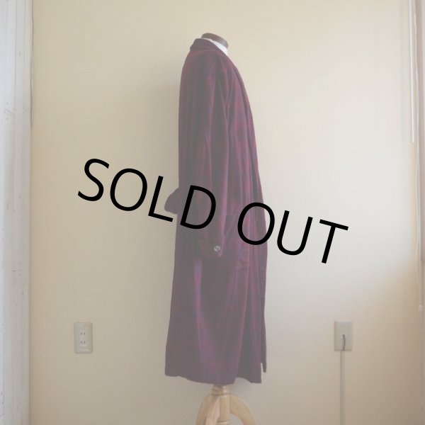 画像2: 1960s PENDLETON オンブレウールガウン  表記XL  (2)