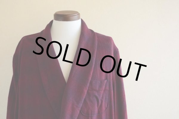 画像5: 1960s PENDLETON オンブレウールガウン  表記XL  (5)