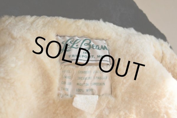 画像6: 1970s L.L.Bean G-1 STYLE レザージャケット  実寸L  (6)