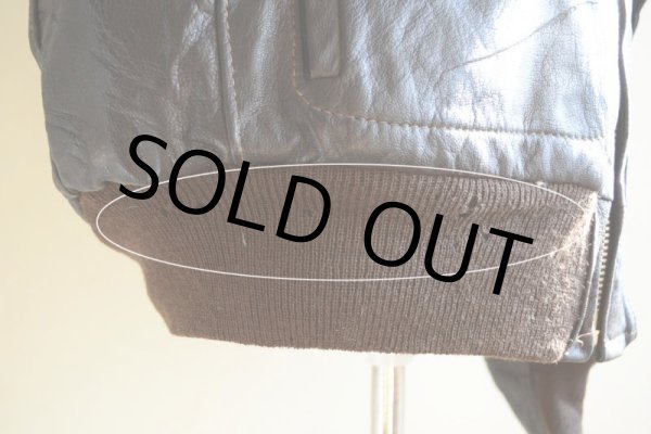 画像20: 1970s L.L.Bean G-1 STYLE レザージャケット  実寸L  (20)