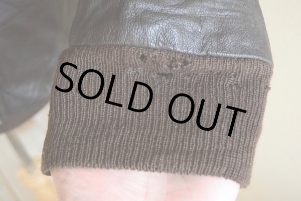 画像17: 1970s L.L.Bean G-1 STYLE レザージャケット  実寸L  (17)