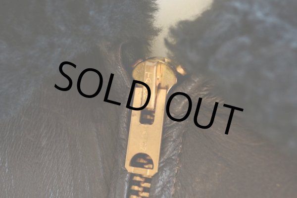 画像8: 1970s L.L.Bean G-1 STYLE レザージャケット  実寸L  (8)