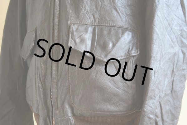 画像11: 1970s L.L.Bean G-1 STYLE レザージャケット  実寸L  (11)