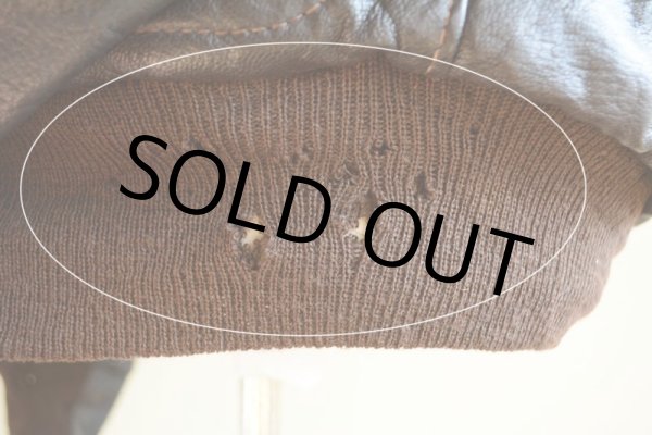 画像19: 1970s L.L.Bean G-1 STYLE レザージャケット  実寸L  (19)