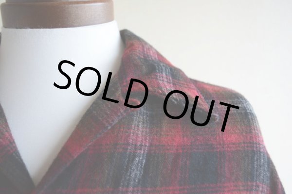 画像6: 1960s-70s SEARS ループカラーウールシャツ　 表記L  (6)