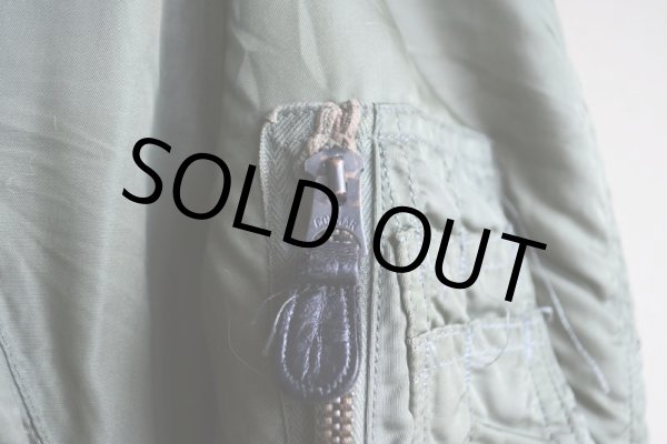 画像12: 1960s  USAF N-3Bフライトジャケット　 Fモデル　 表記SMALL  (12)