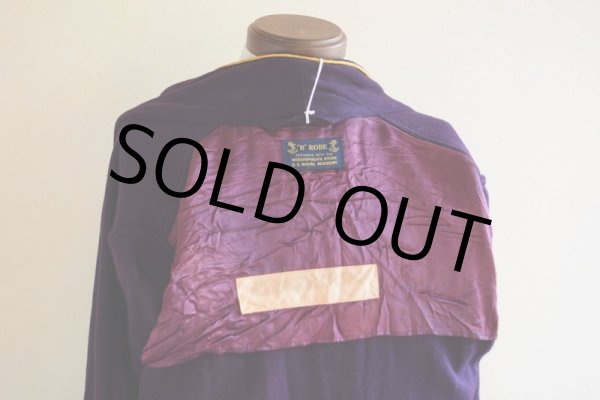 画像18: 1950s-60s US.NAVAL ACADEMY ウールガウン　 実寸SM  (18)