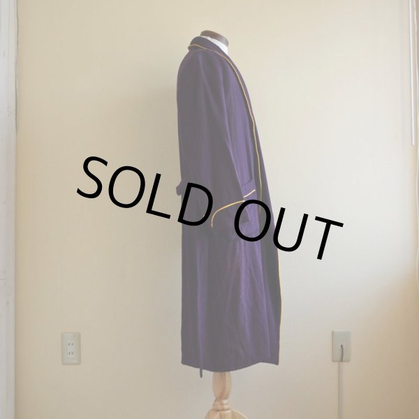 画像2: 1950s-60s US.NAVAL ACADEMY ウールガウン　 実寸SM  (2)