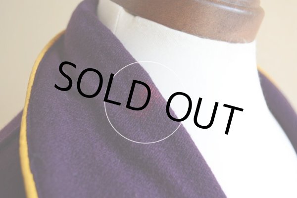 画像16: 1950s-60s US.NAVAL ACADEMY ウールガウン　 実寸SM  (16)