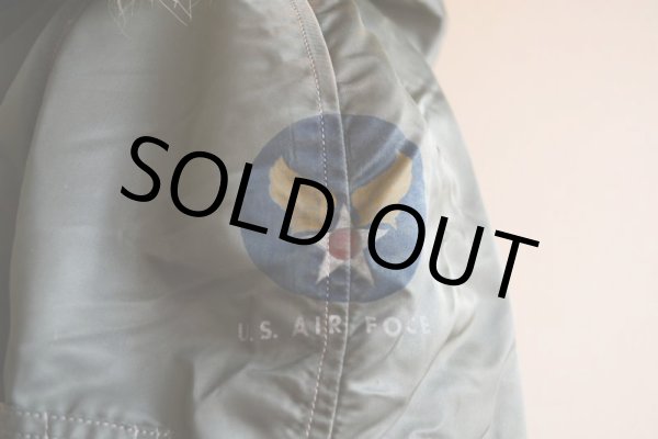 画像7: 1960s  USAF N-3Bフライトジャケット　 Fモデル〝AIR FORCEマーク〟　 表記MEDIUM  (7)