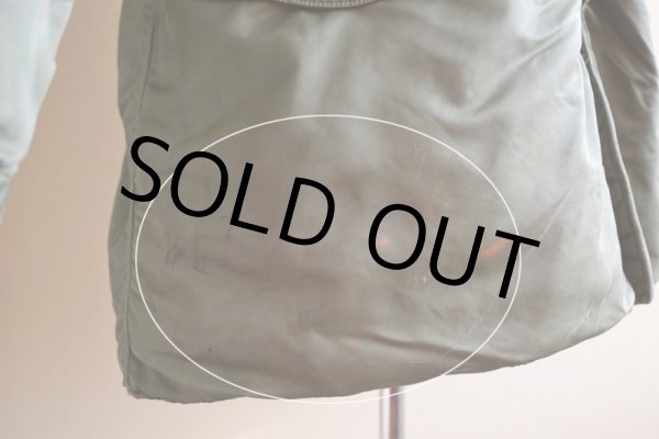 画像14: 1960s  USAF N-3Bフライトジャケット　 Fモデル〝AIR FORCEマーク〟　 表記MEDIUM  (14)