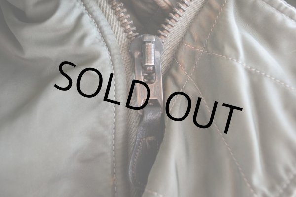 画像11: 1960s  USAF N-3Bフライトジャケット　 Fモデル〝AIR FORCEマーク〟　 表記MEDIUM  (11)