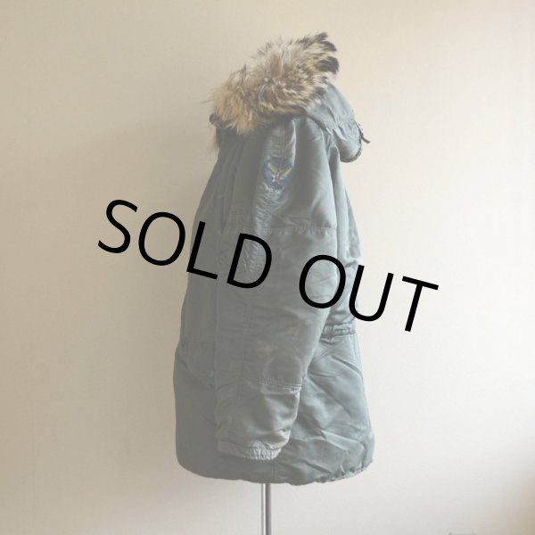 画像4: 1960s  USAF N-3Bフライトジャケット　 Fモデル〝AIR FORCEマーク〟　 表記MEDIUM  (4)