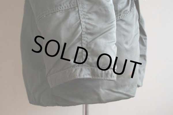 画像16: 1960s  USAF N-3Bフライトジャケット　 Fモデル〝AIR FORCEマーク〟　 表記MEDIUM  (16)