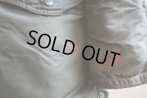 画像15: 1960s  USAF N-3Bフライトジャケット　 Fモデル〝AIR FORCEマーク〟　 表記MEDIUM  (15)