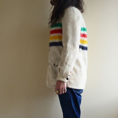 画像2: 1970s Hudson's Bay ブランケットコート　 実寸SM 