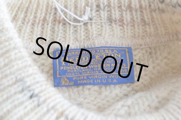 画像12: 1970s PENDLETON ウールセーター  表記M  (12)