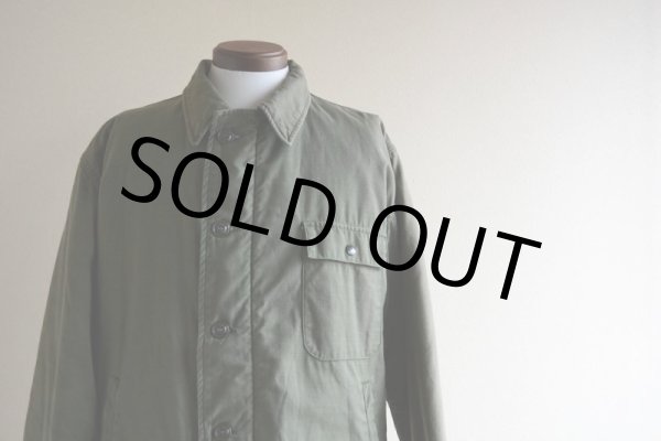 画像7: 1980s  US.NAVY A-2デッキジャケット　 表記LARGE  (7)