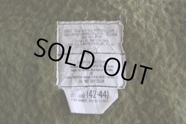 画像6: 1980s  US.NAVY A-2デッキジャケット　 表記LARGE  (6)